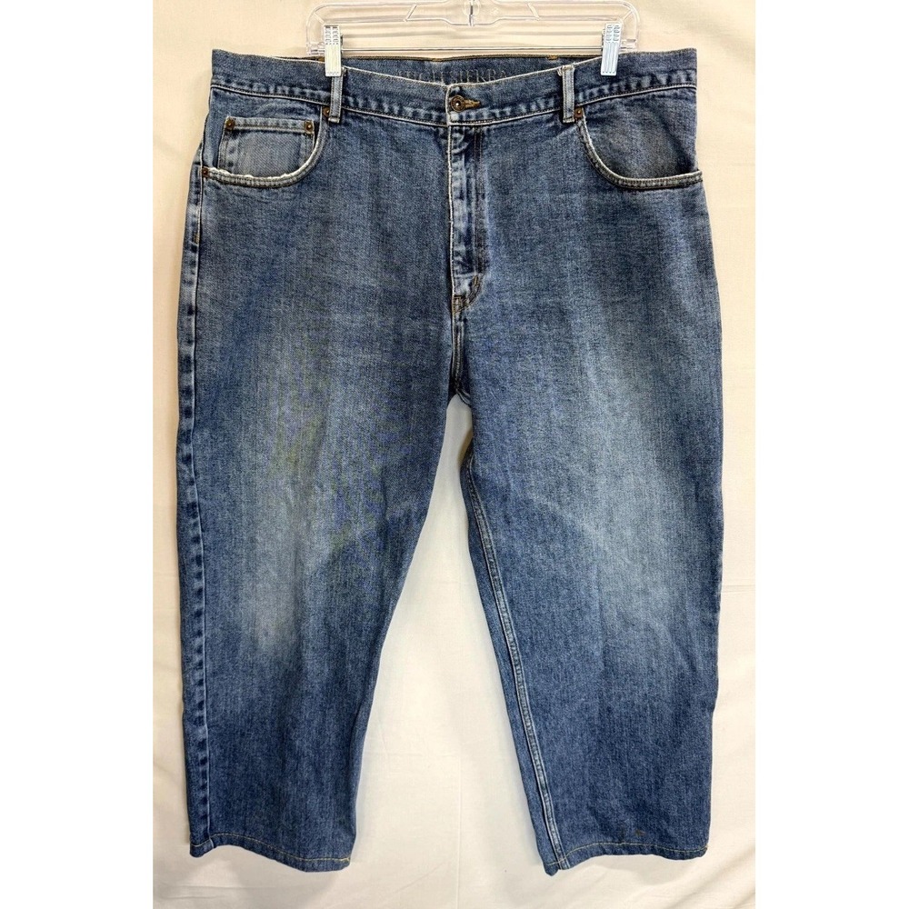 High Sierra Vintage Jeans Mens 42x26 Blue Denim Cotton Relaxed Fit Straight Leg